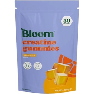 Bloom Creatine Gummies [90 желирани бонбони] Портокал