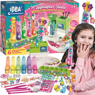 Clementoni Idea sada Laboratoř pro výrobu zvýrazňovačů – Zboží Dáma