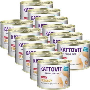 Kattovit Urinary teľacia 12 x 185 g