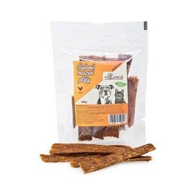 NATURECA Pochúťka Mäsové pláty Kuracie 100% mäso 100 g
