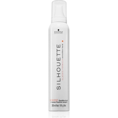 Schwarzkopf Silhouette Mousse пяна за коса за естествена фиксация 200ml