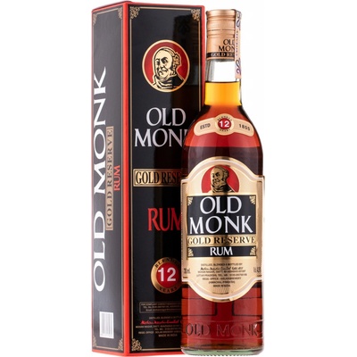 Old Monk Gold Reserva 42,8% 0,7 l (kartón)