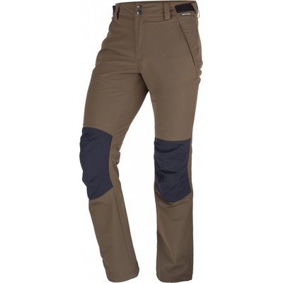 Northfinder PAVALUS pánské trekingové kalhoty hnědá – Zbozi.Blesk.cz
