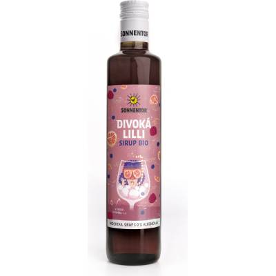 Sonnentor Divoká Lilli sirup bio 3 x 500 ml