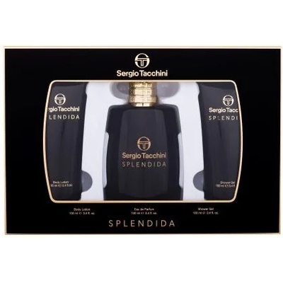 Sergio Tacchini Splendida подаръчен комплект: EDP 100 ml + душ гел 100 ml + лосион за тяло 100 ml за жени