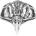 ETNOX пръстен ETNOX - Bird skull - SR597