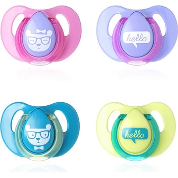 TOMMEE TIPPEE s mäkkým okrajom latex 2ks 6-18m Basic