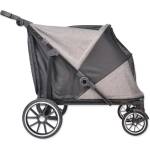 Kenyone Детска количка Kenyone черно - сиво, черна конструкция, 86x66x95см (7914-861009)
