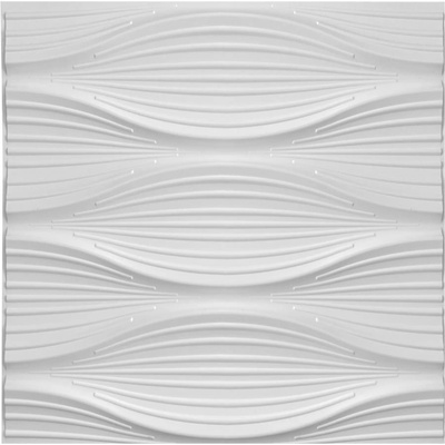 Impol Trade 3D PVC DNA D130 biely 500 x 500 mm 1ks