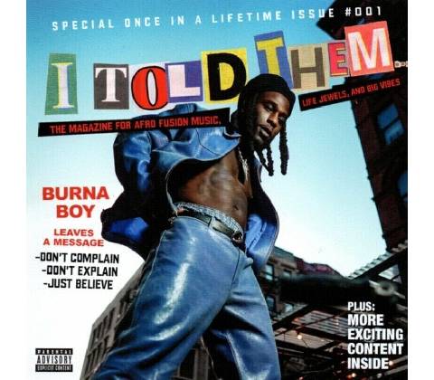 Burna Boy - I Told Them... CD