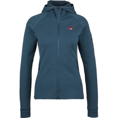 Bergfreunde Дамски вълнен пуловер Bergfreunde Women's MerinoFleece RömersteinBF. Zip Hoody Fleece jacket - Dark Sea Blue - размер 3XL (105-5853-0217)