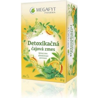 Megafyt Detoxikačná Čajová Zmes bylinná zmes 20 x 1,5 g