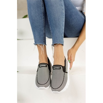 Riccon Унисекс спортни обувки 001204 - Черни с Бял #325982 (325982_Черно)