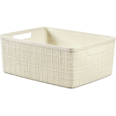 Curver JUTE 245370 Úložný kôš 5 l, béžový