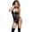 Glossy Miriam Wetlook Set Black S