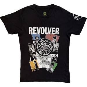 The Beatles Revolver Montage Black L Риза (BEATTEE492MB03)
