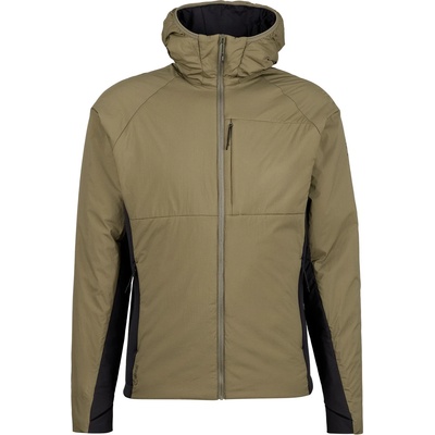 Stoic Мъжко вълнено яке Stoic MountainWool60 JokkmokkSt. Hybrid Hoody Insulation jacket - Olive Green / Black - размер 4XL (005-6564-0417)