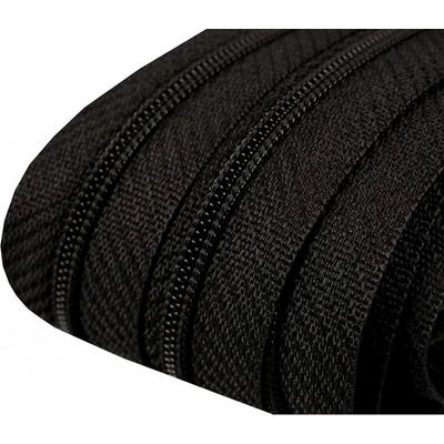 Stoklasa Nekonečný zip spirálový POL 050716/332 černý, šířka 3 mm (v metráži)