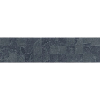 Mexen Icon Lyon Nero остъклен ректифициран гранитогрес. G1, стенна плочка 120 x 30 (TL712-120-030-52)