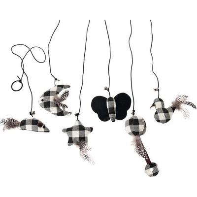Hračka pro kočky Karlie Twinies černobílá, různé druhy 48149