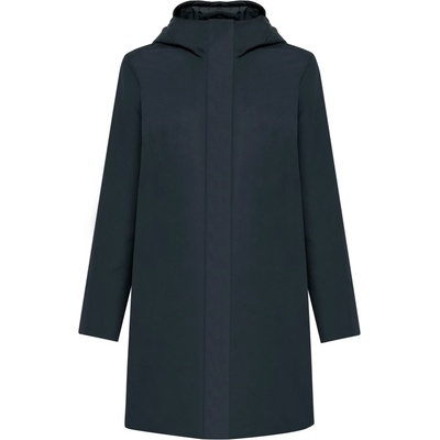 KnowledgeCotton Apparel Дамско яке парка KnowledgeCotton Apparel Climate Shell Jacket Parka - Black Jet - размер XL (104-6212-0115)
