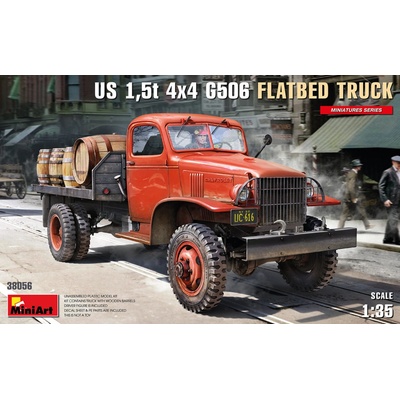MiniArt US 1,5t 4x4 G506 Flatbed truck 1:35