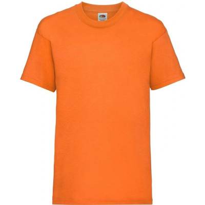 Fruit of the Loom triko Kids Valueweight T oranžové