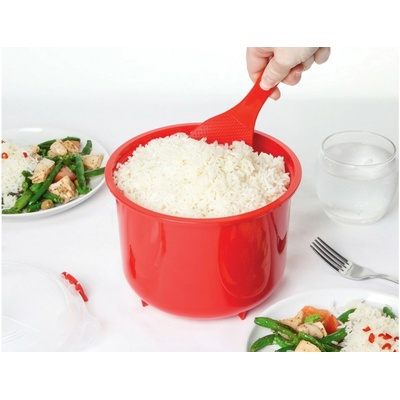 Sistema MICROWAVE Ryžovar 2,6 l červená