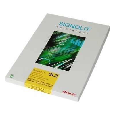 Signolit SLG A4 - Čirá samolepící folie pro barevné kopírky (Signoli-SLG-A4)