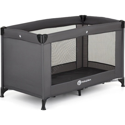 Petite&Mars - Пътна кошара KOOT Lite Тъмносива (AG1037)