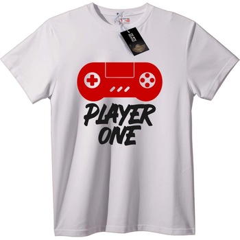 NOONEBRAND Тениска Player One Игрален Контролер - 2XL, Black