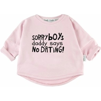 I love milk mikina s nápisom "Sorry Boys"
