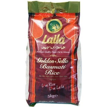 Laila Foods Basmati ryža Golden Sella 5kg