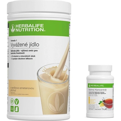 Herbalife sada Formula 1 780 g a Bylinný koncentrát 51 g