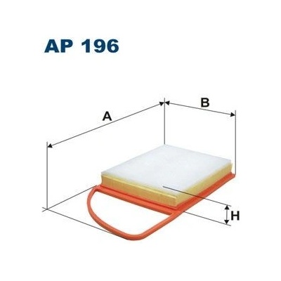 FILTRON Vzduchový filter AP 196