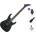 Jackson JS12 Dinky AH Basic SET Black Електрическа китара