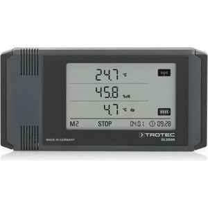 Trotec Професионален регистратор trotec dl200h / 3 200 000 стойности / lan и usb (3510260020)