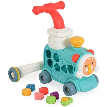 Moni Играчка за прохождане 3в1 Happy Train mint (3801005602421)