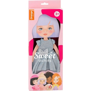 Orange Toys Комплект дрехи за кукла Orange Toys Sweet Sisters - Светлосиня рокля (S01)