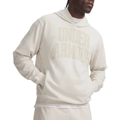 Under Armour UA Rival LW Graphic Hoodie Biela