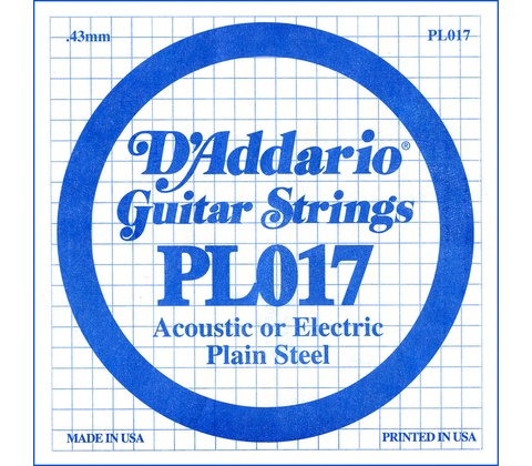 D'addario PL017