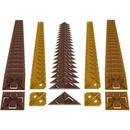 SNAP-X Díly se vzorem dřeva 90 ks