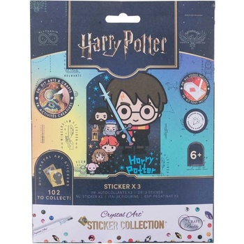 Craft Buddy Комплект стикери Harry Potter, Craft Buddy, Пакет диамантен гоблен
