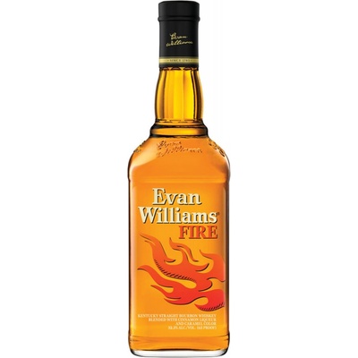 Evan Williams Fire 35% 0,7 l (holá láhev)