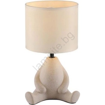 Neuhaus Lighting Group JUST LIGHT. 14190-39 - Настолна лампа TED 1xE27/25W/230V бежова (W4769)