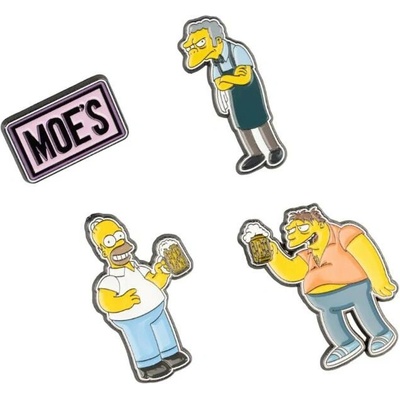 Grupo Erik sada 4 odznaků simpsonovi
