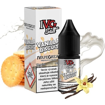 IVG Salt Vanilla Biscuit 10 ml 20 mg