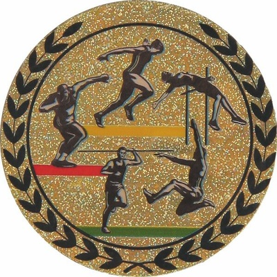 AGM226 Emblém hologram atletika pr.50mm