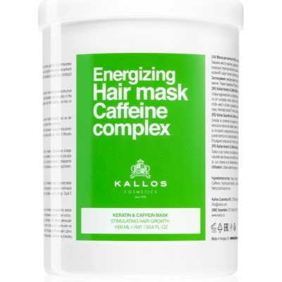 Kallos Caffeine Complex кератинова маска с кофеин 1000ml
