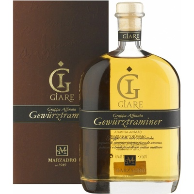 Marzadro Le Giare Grappa Gewurztraminer 41% 0,7 l (holá láhev)